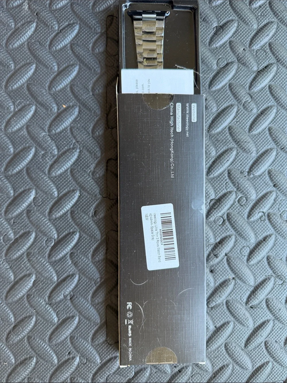 Stainless Steel Watch Band Replacement - Silver 42/44mm